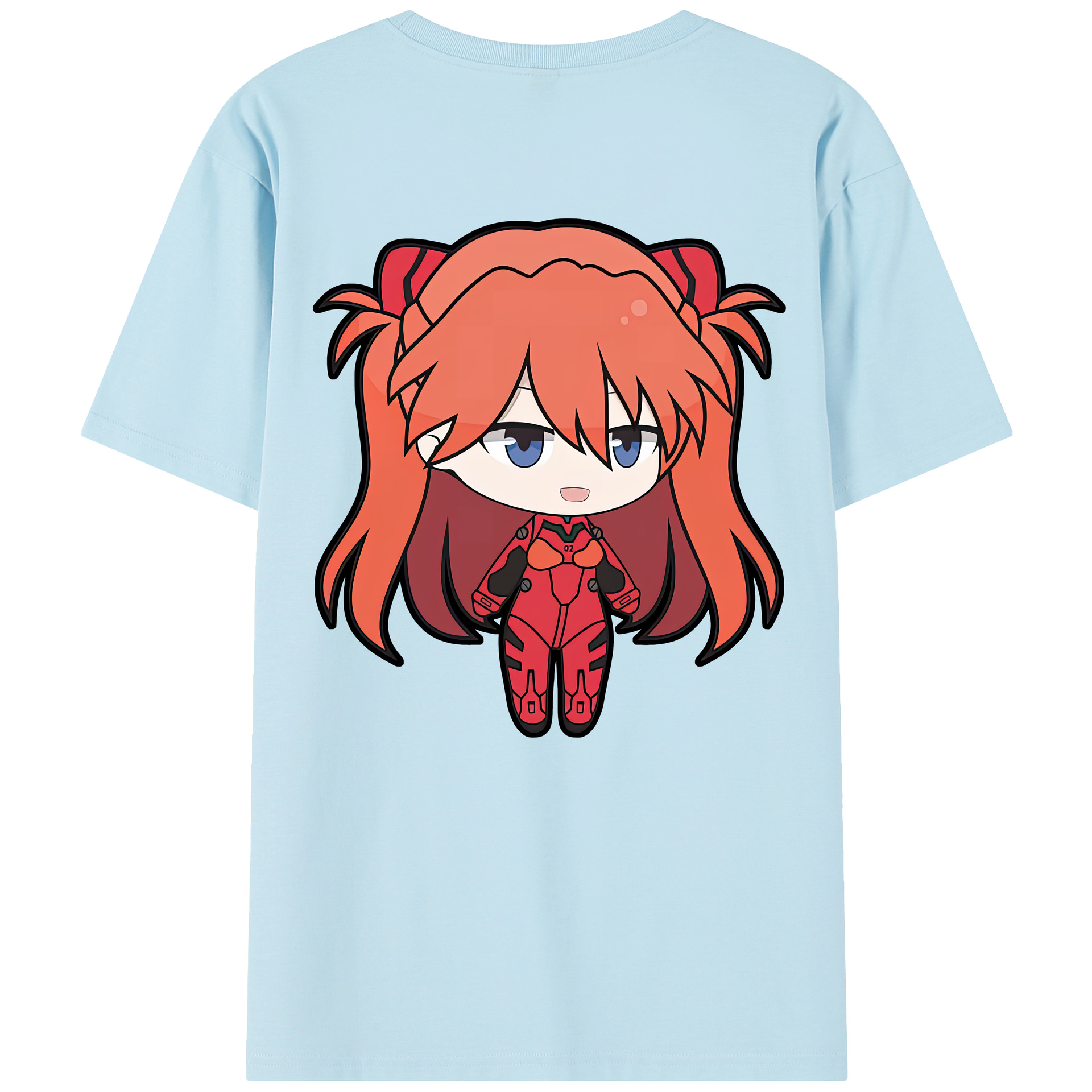 （画像用） EVA 新世紀エヴァンゲリオン 綿100％半袖Tシャツ（背面プリント）